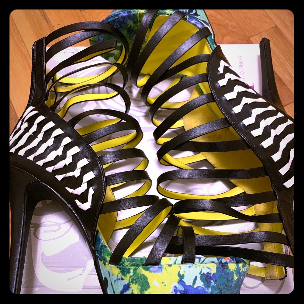 Super cute Multi color heels